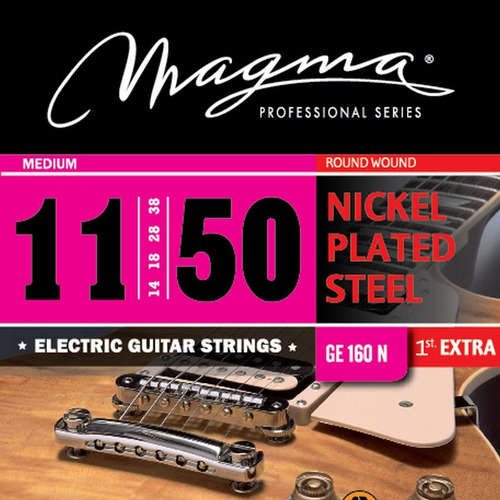 Encordado Magma Guitarrra Electrica 011 50 Ge160n