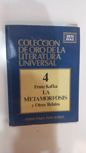 La Metamorfosis Y Otros Relatos Kafka 1987