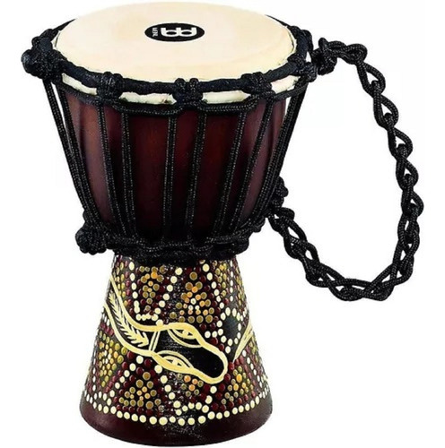 Djembe Mini Meinl Percussion Hdj6xxs 4 1/2  X 8  Serpiente