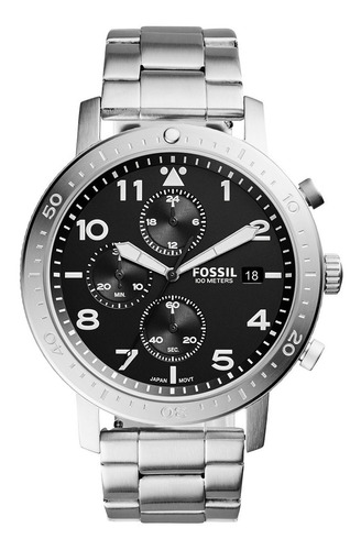 Relógio Fossil Masculino The Major Chrono Timer Ch3082/1pn