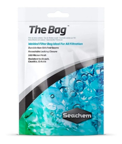 Bolsa Porta Material Filtrante Seachem The Bag 180 Micrones