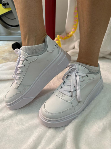 Zapatos Cairo Blancos Para Dama