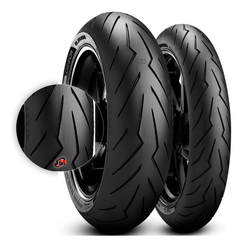 Llanta 140/70-17 Y 110/70-17 Diablo Rosso 3 Radial Ns200 Fz