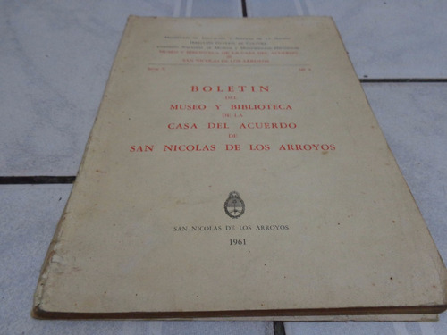Boletín Del Museo Casa Del Acuerdo De San Nicolas