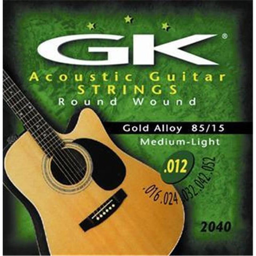 Encordado Guitarra Acustica Gk 012