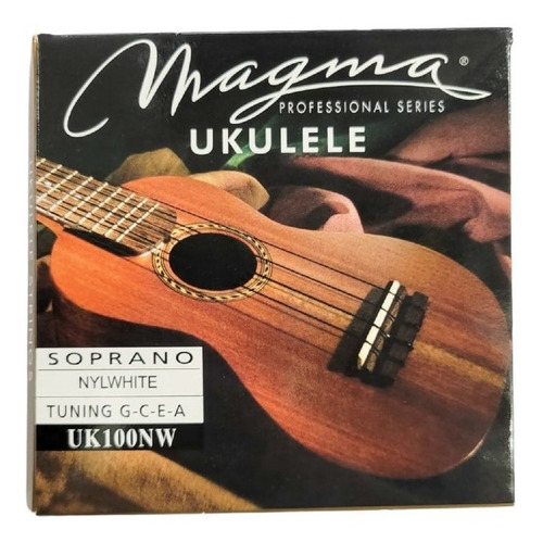 Encordado Ukelele Soprano Magma Uk100nw Musicapilar