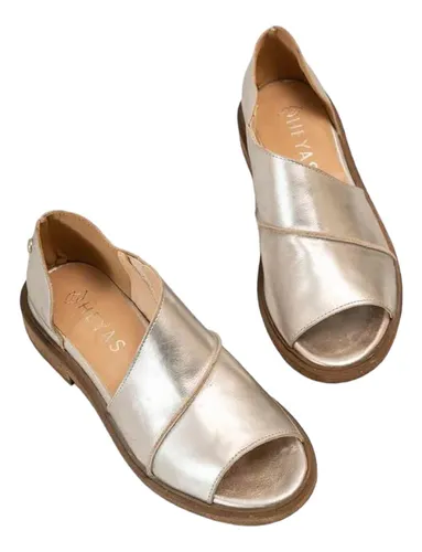 Zapatos De Mujer Heyas Lorgan Con Puntera Abierta