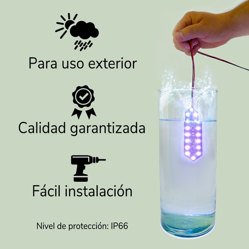 Digito Led Blanco Smd 7 Segmentos 9 1/4'' Gasolinera Reloj