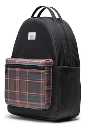 Mochila Herschel Nova, Cuadros De Invierno Negros