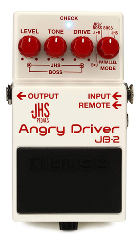 Pedal Overdrive Boss Jb-2 Angry Driver Con Controlador Bd-2