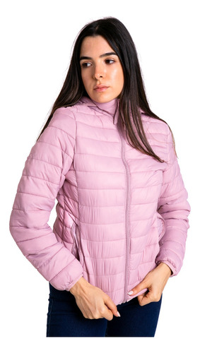 Campera Mujer Matelase Abrigo Importada Capucha C.art 4380