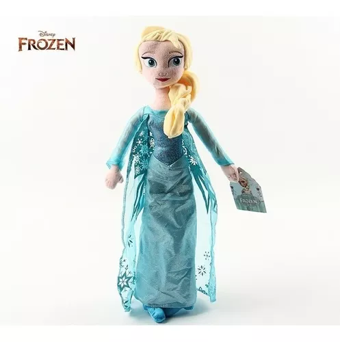 Frozen: Elsa, Anna e Olaf em uma única boneca - Alex Brinquedos