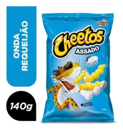 Kit 10 Salgadinhos Onda De Requeijão Cheetos Elma Chips 150g