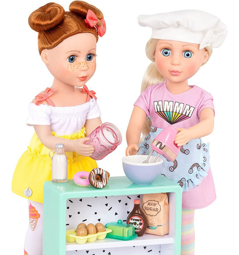 Juguete De Cocina Hornear Accesorios Para Barbie 20pzs