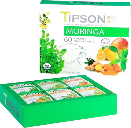 Infusión Tipson Moringa Surtida 60 Unid. Agronewen.