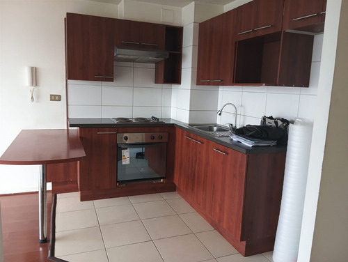 Arriendo Mtro.santa Isabel De 2 Dorm 2 Baño,terraza Y Bodega