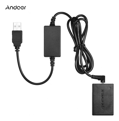 Dsv Adaptador Lp-e17 Canon Dc Dummy Eos A Batería Andoer 5v