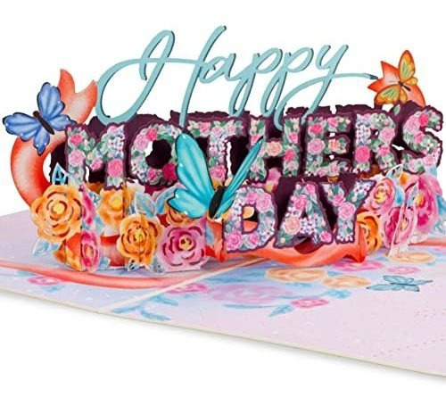 Paper Love Happy Mothers Day Pop Up Card, Para Mama