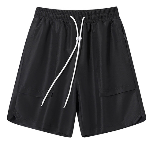 Pantalones Cortos De Verano Para Hombre Y Cintura Elástica C