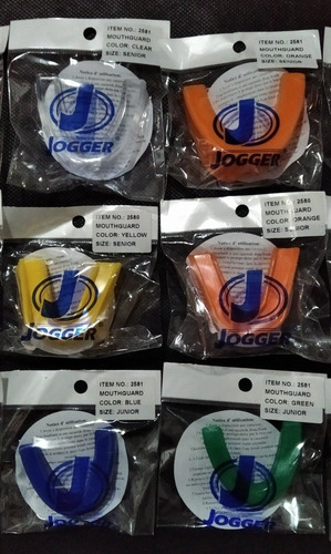 Imagen 3 de 5 de Protector Bucal Jogger Sencillos O Dobles, Junior Sencillos