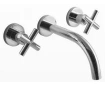 Comprar Griferia Hidromet Sun Cruz Lavatorio Pared Cromo 4580 Acabado Cromado Color Plateado