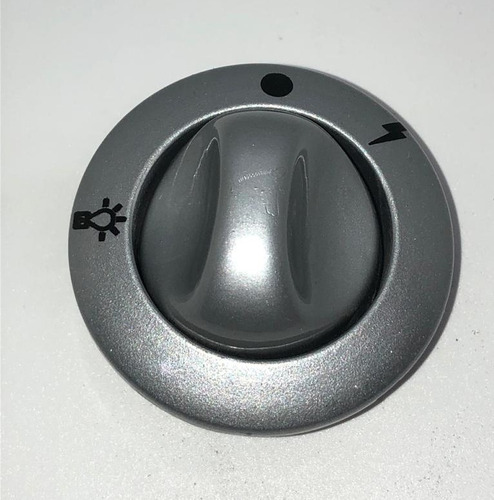 Juego De 7 Perillas Grises/plata Para Cocina Domec