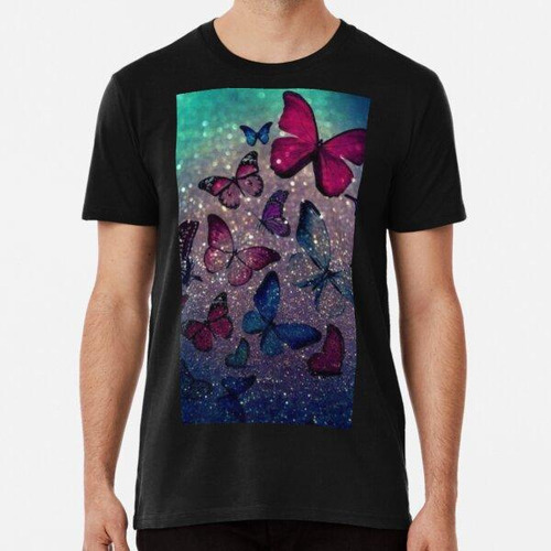 Remera Maripositas,colores Algodon Premium