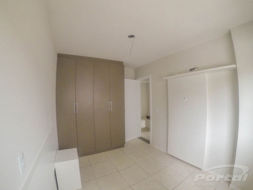 Apartamento Novo Na Escola Agrícola, Localizado No Condomínio Residencial Quinta Das Flores, Novo, Mobiliado, Não Usado, Contendo 2 Dormitórios, Espera Para Lavabo, Espera Para Split, Sala, Cozinha