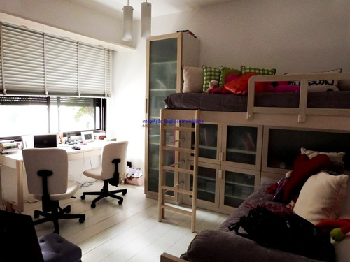 Imagem 14 de 17 de Apartamento 400m², 04 Dormitórios (sendo Suítes), 05 Banheiros E 04 Vagas Na Garagem. Condomínio Com Portaria, Segurança 24hrs, Salão De Festa, Acade - 21031707 - 69326632