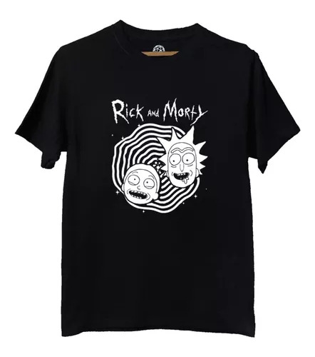 Remera  Con Estampado Rick And Morty T-shirt Unisex