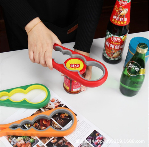 Abrelatas Antideslizante For Quitar Tapas Rebeldes