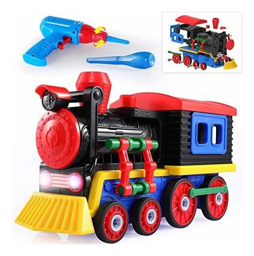 Take Apart Toys Juego De Trenes Juego De Juguetes De Co...