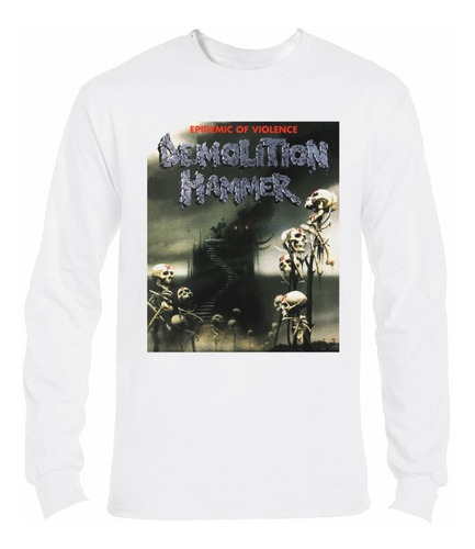 Polera Ml Demolition Hammer Epidemic Of Vi Metal Abominatron