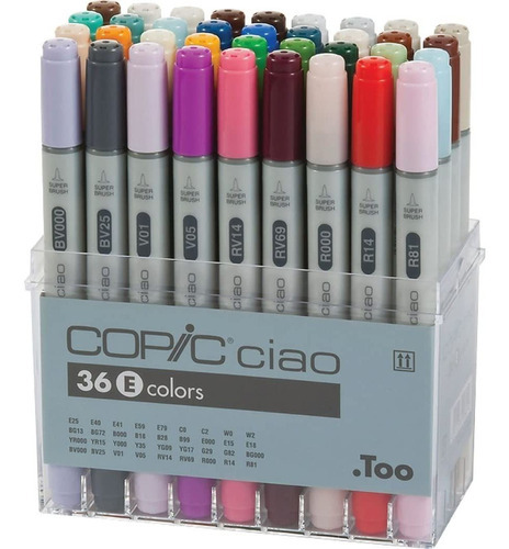 Copic Cmi36e Ciao - Juego De Rotuladores  36 Colores 