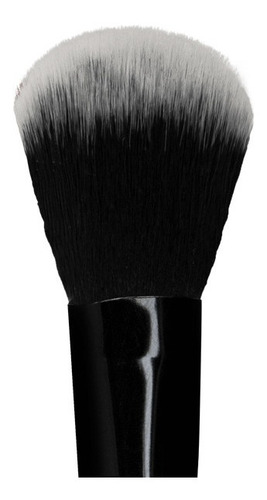 Brocha Para Base Foundation Brush Doble Fibra S36 Idraet Color Negro