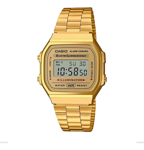 Reloj Casio Vintage A168wg-9wdf Dorado