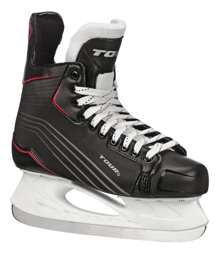 Tour Hockey Tr-750 Patin Hielo Negro 08