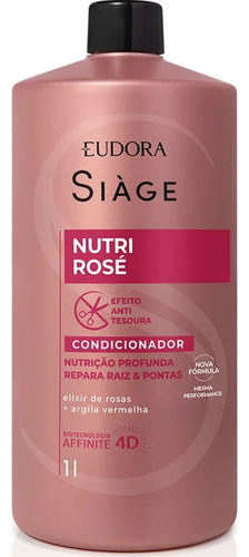 Condicionador Siàge Nutri Rose 1 Litro