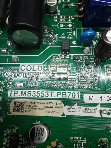 Tarjeta Main Hisense Mod. Hu40n2176 40h3d Tp.ms3553t.pb701 (Usado)