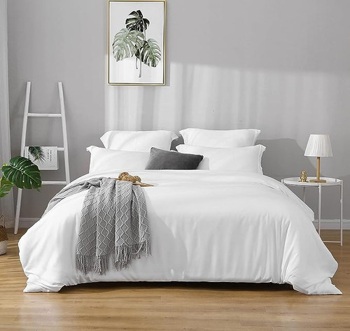 Imagen 4 de 7 de Duvet Cover Liso Microfibra Sencillo