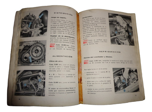 Fiat 500 Tipo 110 1957 Manual De Empleo Y Cuidados (Usado)