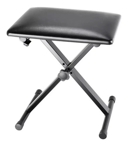 Imagem 3 de 4 de Estante Teclado Piano Q2x + Banco Q90 + Pedal Sustain Tb100