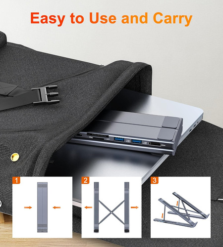 Base Usb C Para Portátil, Base Usb C Para Tablet...
