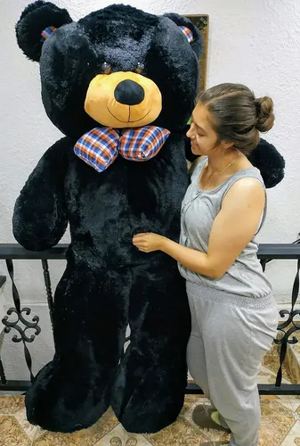 Oso de peluche gigante negro sale