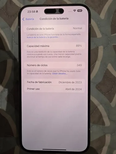 Apple iPhone 15 Pro Max (256 Gb) - Titanio Natural (Usado)