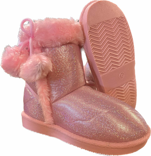 Botas De Niña Nuevas Talle 30 Impermeables Forradas Barbie