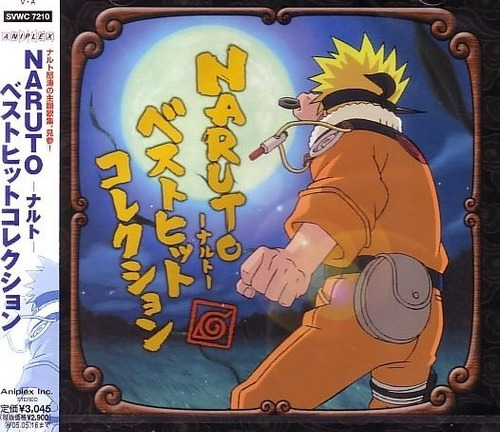 Imagen 1 de 3 de Cd Original Naruto Best Hit Collection Gastovic Anime