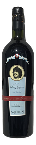 Vino Caberent Sauvignon Malbec. Diego Armando Maradona