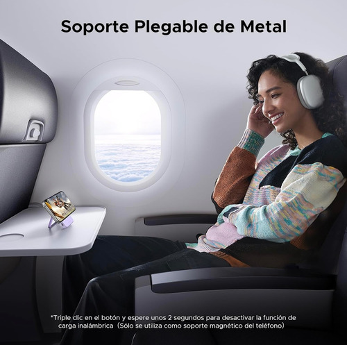 Ugreen Powerbank Magsafe 5000mah Carga Rápida 15w Púrpura