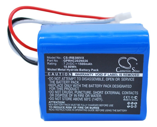 Bateria  Para  Irobot Braava 380, 380t, 381  Tecnobattery